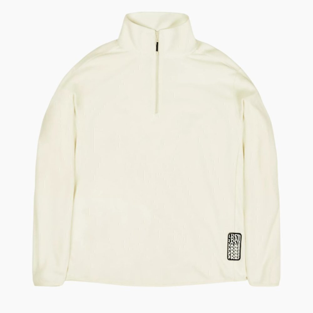 NEW w/ TAGS - RAINS® Men's Fleece Sweatshirt, Size Large, Color Fossil White